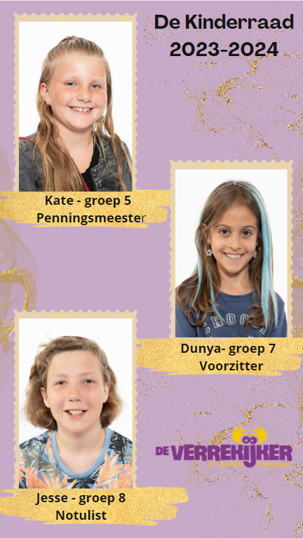 Hierbij stellen wij u voor: De Kinderraad